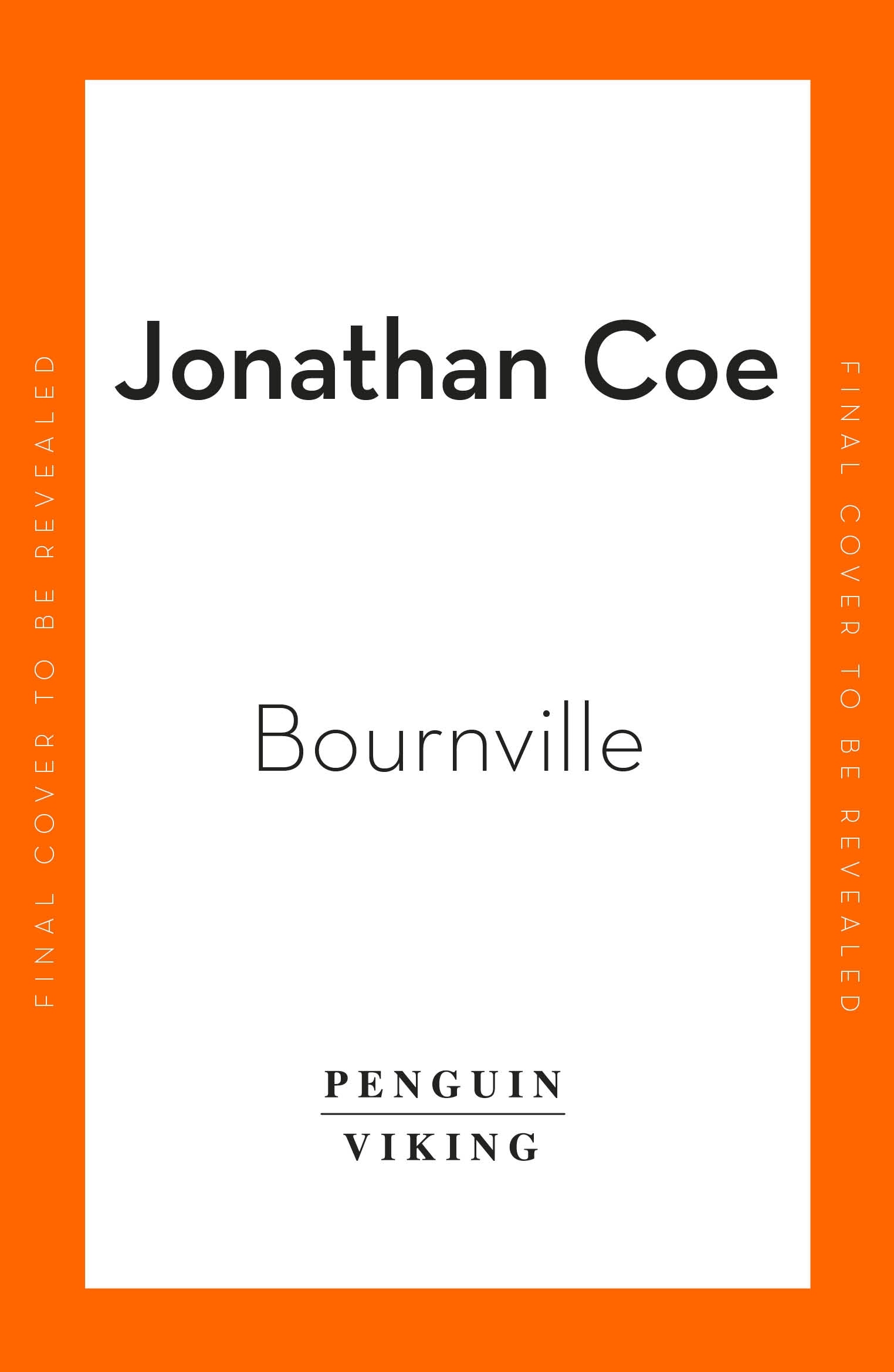 Book “Bournville” by Jonathan Coe — November 3, 2022
