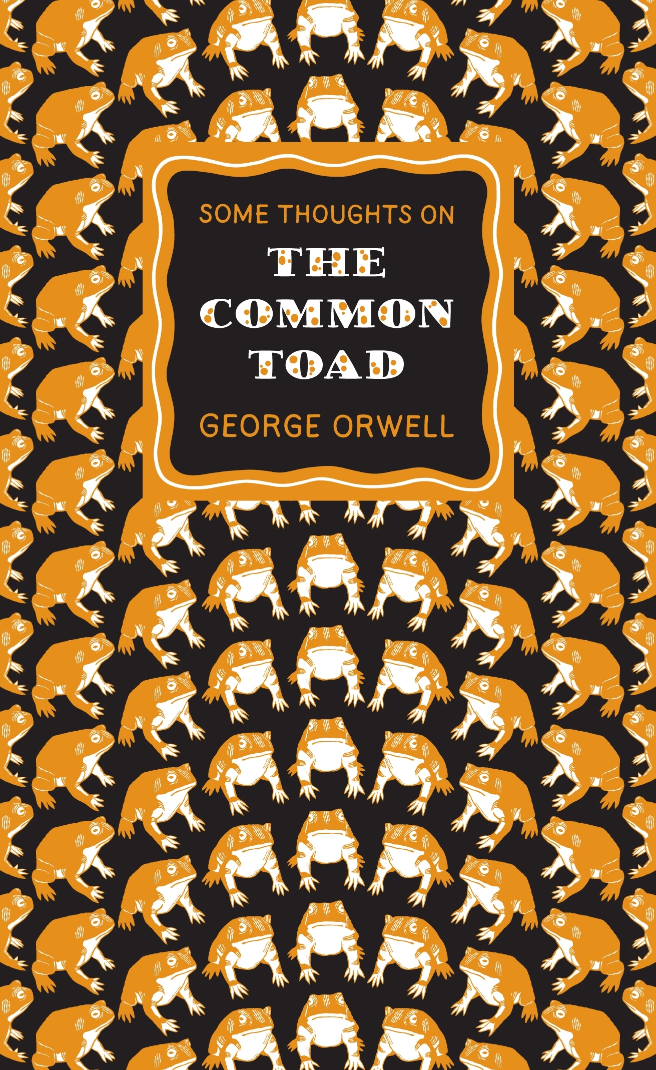 Book “Some Thoughts on the Common Toad” by George Orwell — August 26, 2010