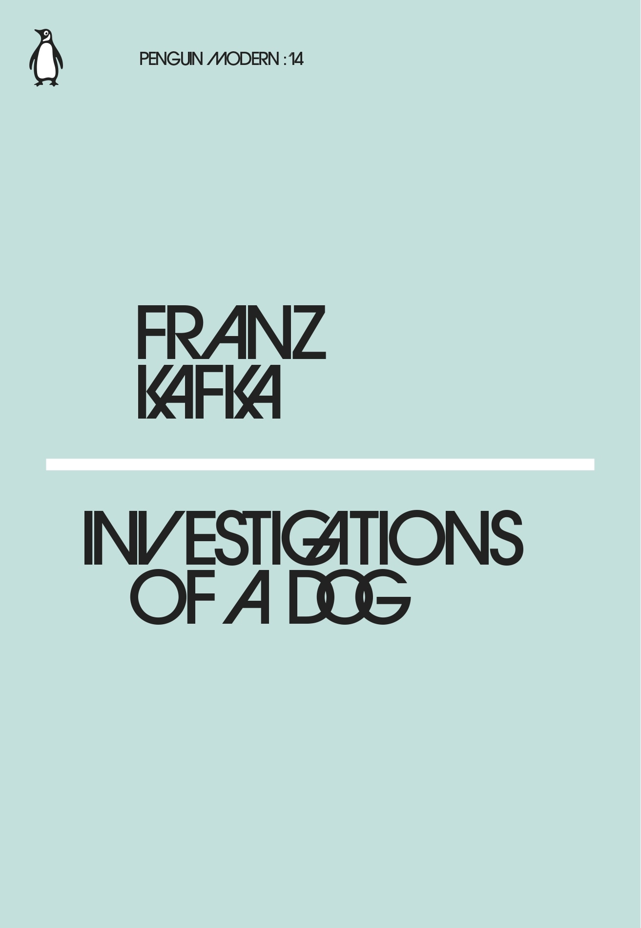 Book “Investigations of a Dog” by Franz Kafka — February 22, 2018