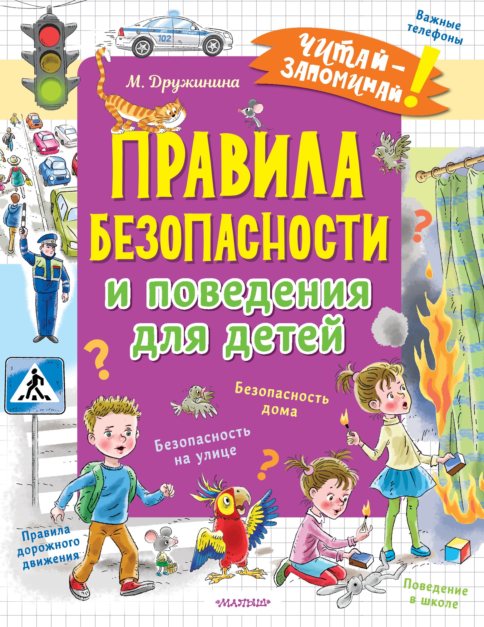 Book “Правила безопасности и поведения для детей” by Дружинина Марина Владимировна — 2022