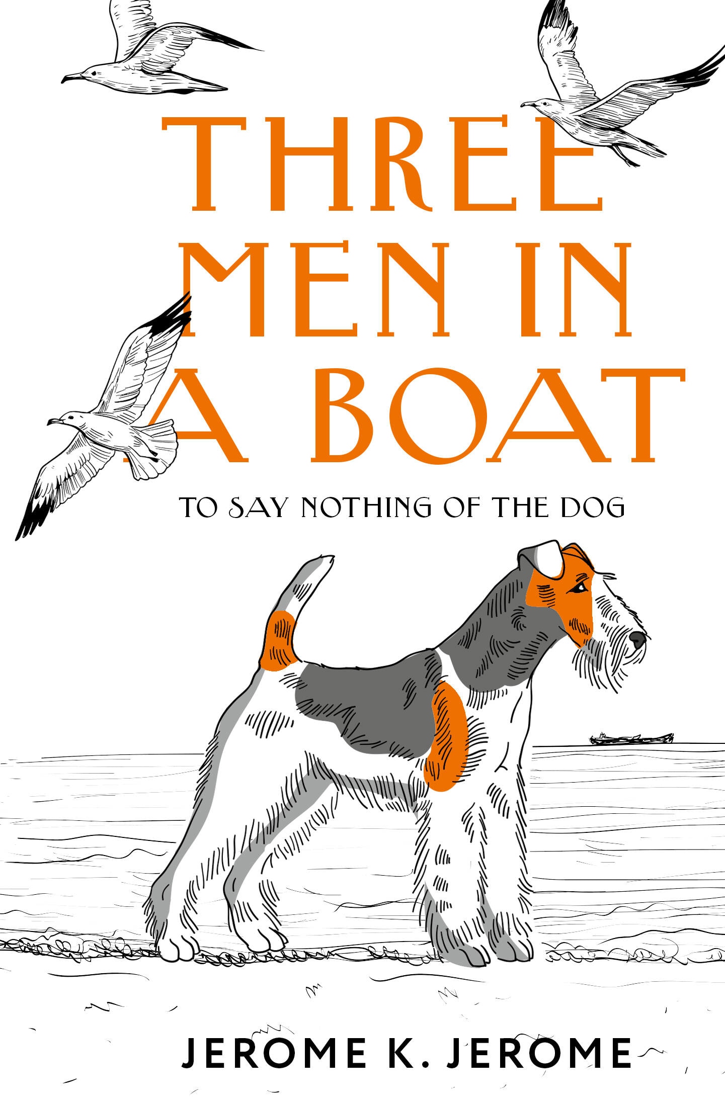 Book “Three Men in a Boat (To say Nothing of the Dog)” by Джером Клапка Джером — 2023