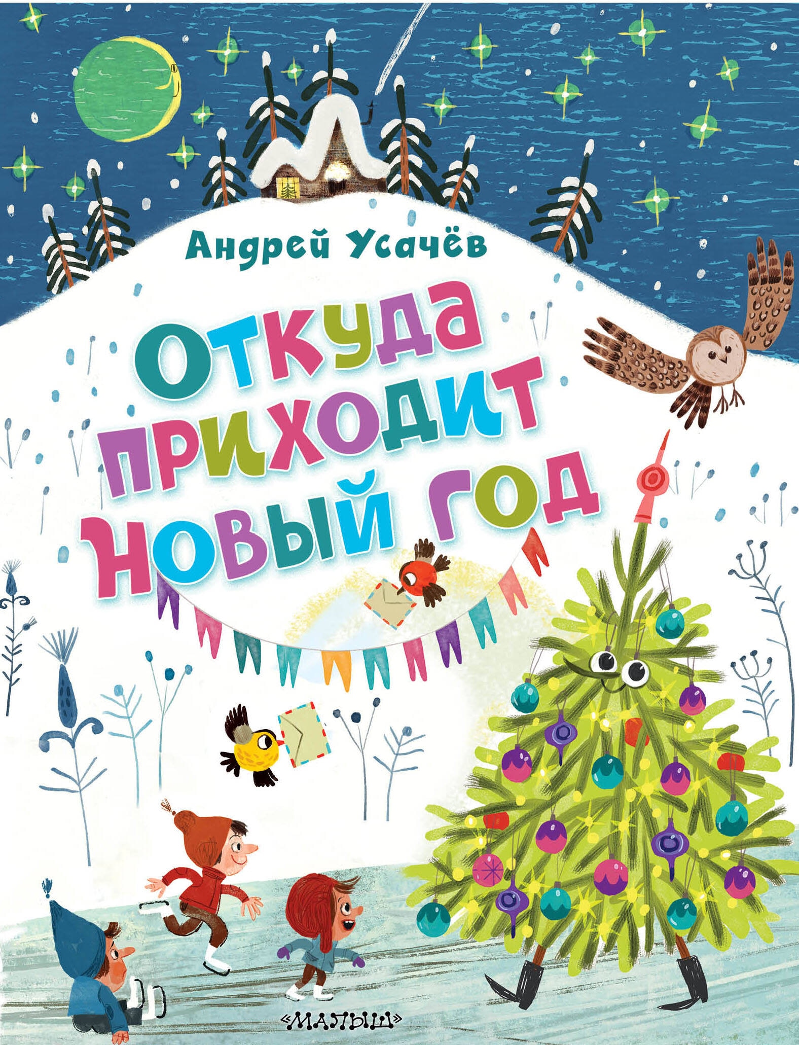 Книга «Откуда приходит Новый год?» Усачев Андрей Алексеевич — 2024 г.